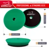 Sharkfox 5Pcs 5"(125mm)/6"(150mm) Mix Color Car Sponge Buffing Polishing Pads & Buffing Pads For DA/RO/GA Car Buffer Polisher 3