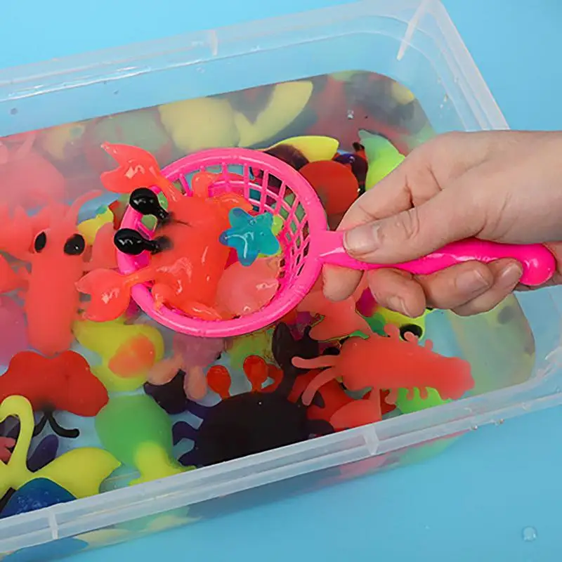 

Water Elf Toy Kit 3D Gels Water Animal Beads Set Water Kids Toy Ocean Mold For Kids Birthday Christmas Gift