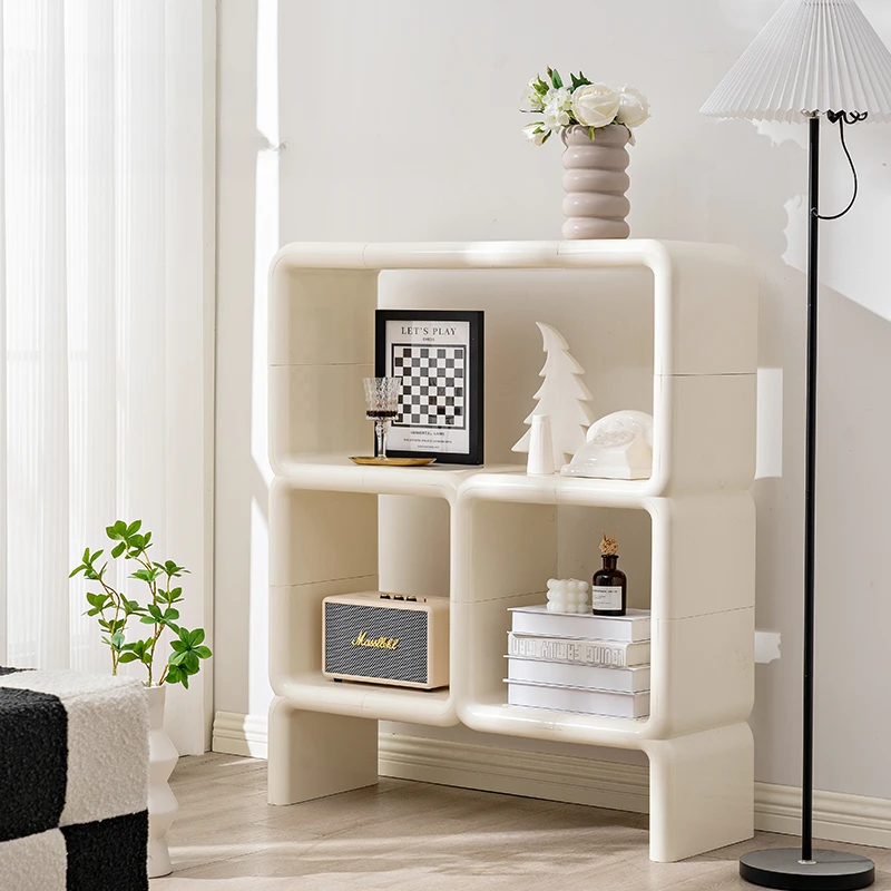 Storage Rack Book Display Stand Modern White Bookshelf Items Living Room Indoor Items Minimalist Bedroom Magazine Rack Display Estanteria Salon Nordic Furniture