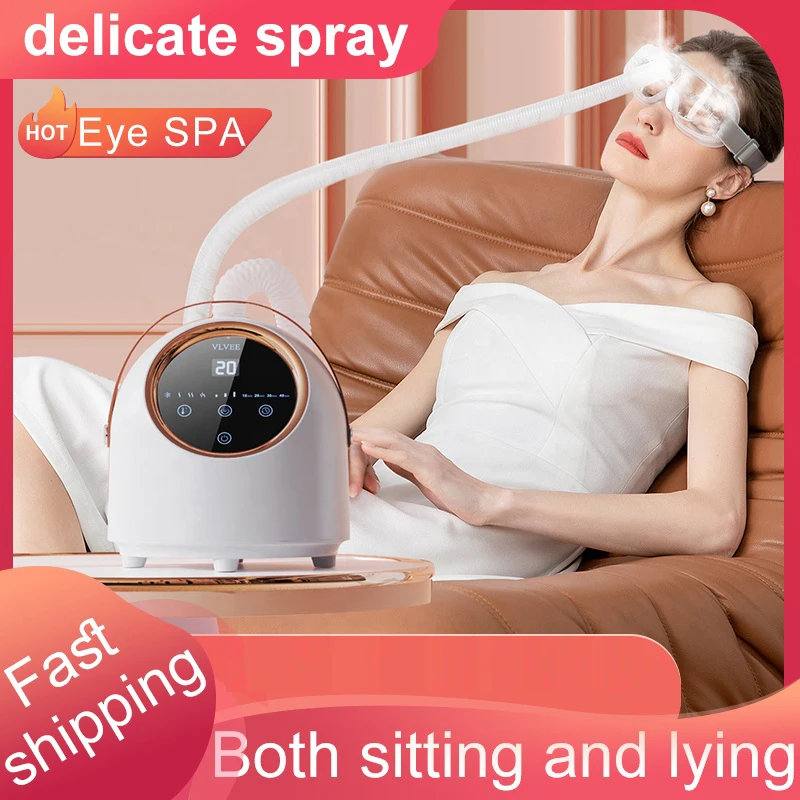 Hot Cold Nano Eye Mist Sprayer Electric Eye Steamer With Warm Compress Moist Relief Dry Eyes Fatigue Protection SPA Instrument