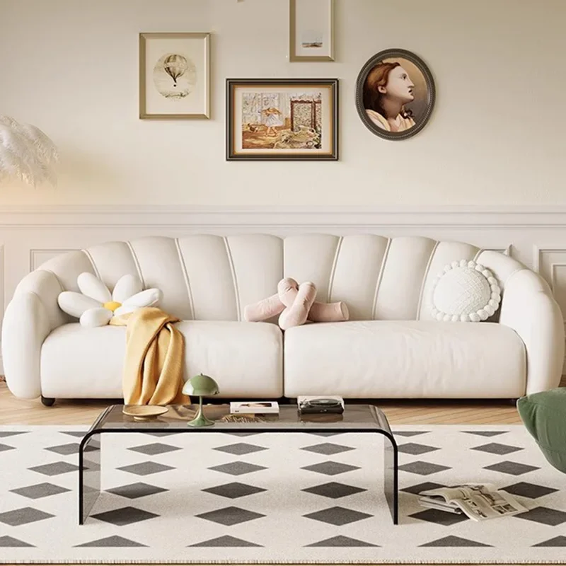 

Comfortable Reclining White Sofa Lazy Relaxing Cheap Soft Puff Sofa Nordic Bedrooms Sofy Do Salonu Living Room Furniture