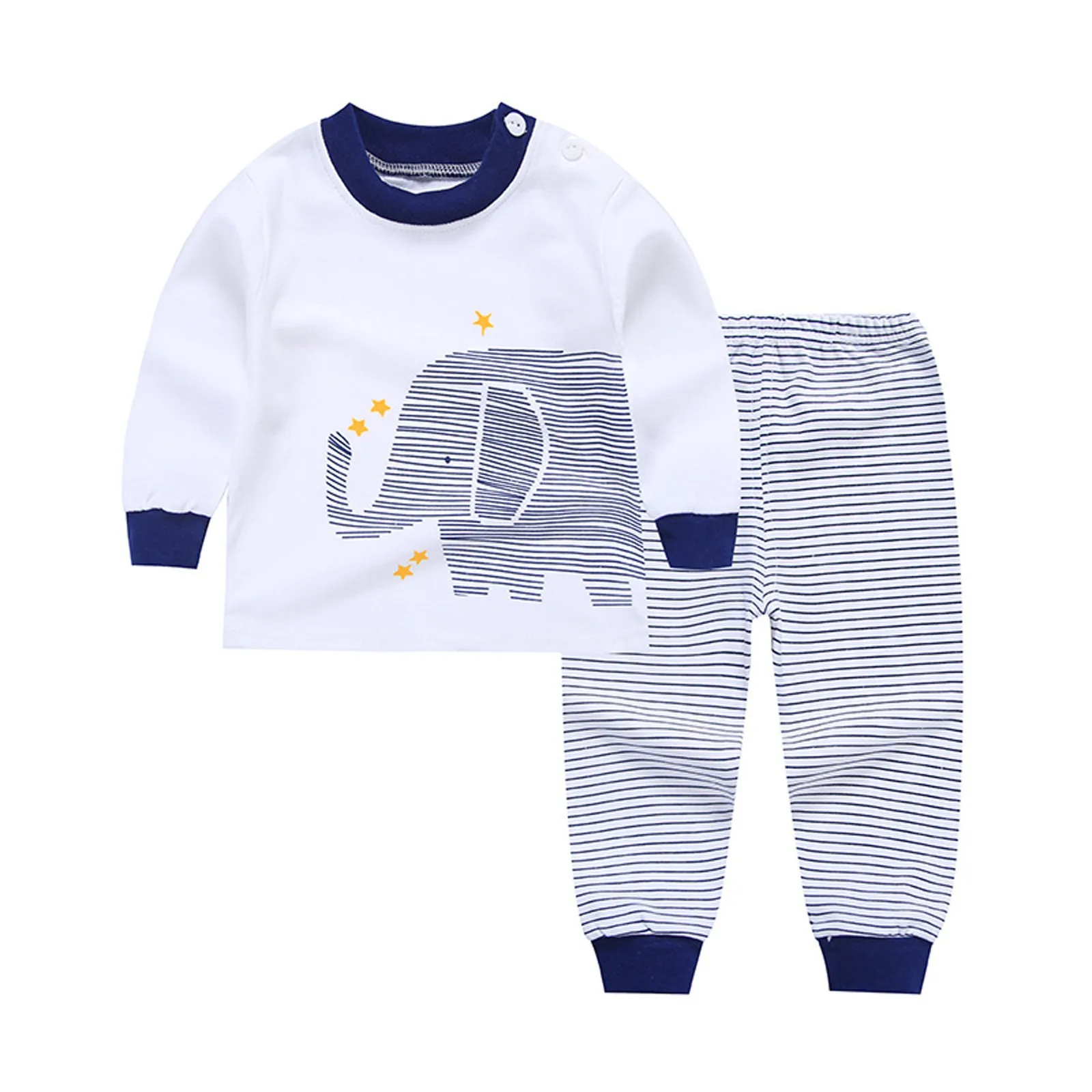 

Infant Baby Kids Boys Girls Summer Autumn Fall Outfits Long-Slevees + Pants Clothing Sets For Children Girl Clothes 아동 상하복 세트
