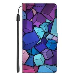 Elegant Leather Flip Wallet Case - Premium Book Cover for Moto G9 Play (Frosted Black)