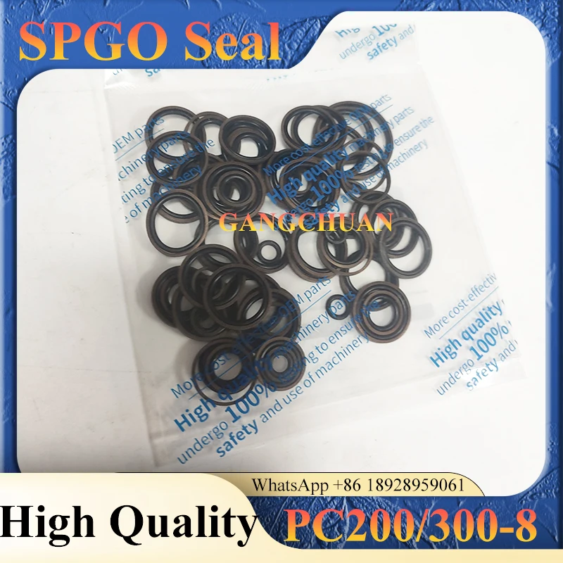 PC200-8 PC200-6 PC300-8 SPGO Seal for Komatsu SPGO Control Valve Seal Excavator Hydraulic Cylinder
