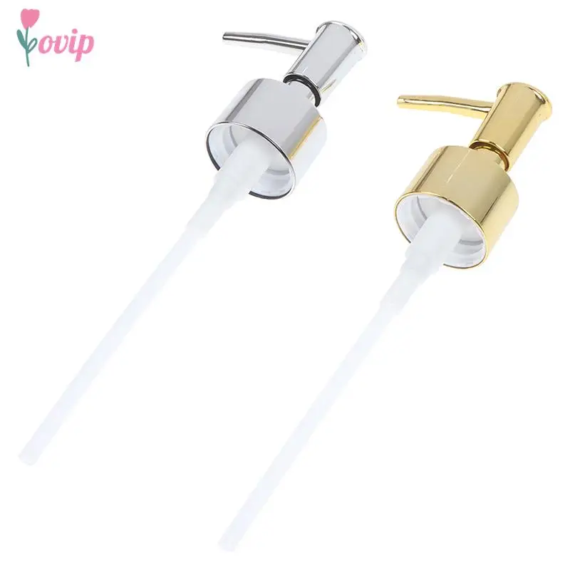 

Metal DIY Soap Pump Liquid Lotion Dispenser Replacement Head 28 Thread Pump Cap