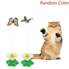 Rotating Electric Flying Butterfly Colorful Interactive Cat Dog Automatic Humming Bird Intelligence Training Rotating Funny Toys 4