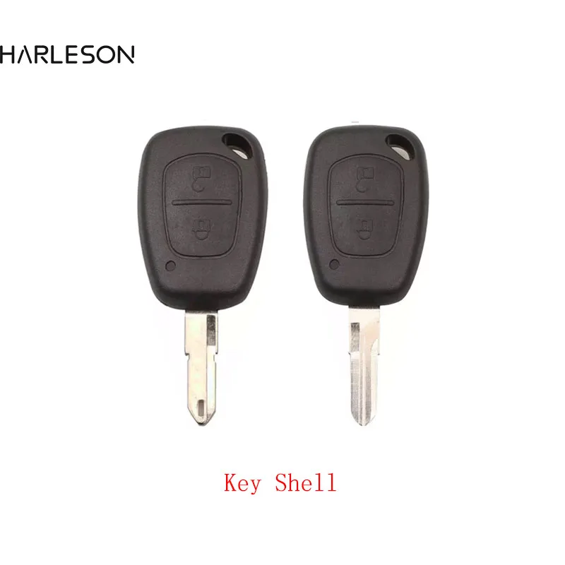 2 Button Car Key Shell Fob Case For Vauxhall Opel Vivaro For Renault Movano Trafic Renault Kangoo Uncut NE73/VAC102 Blade