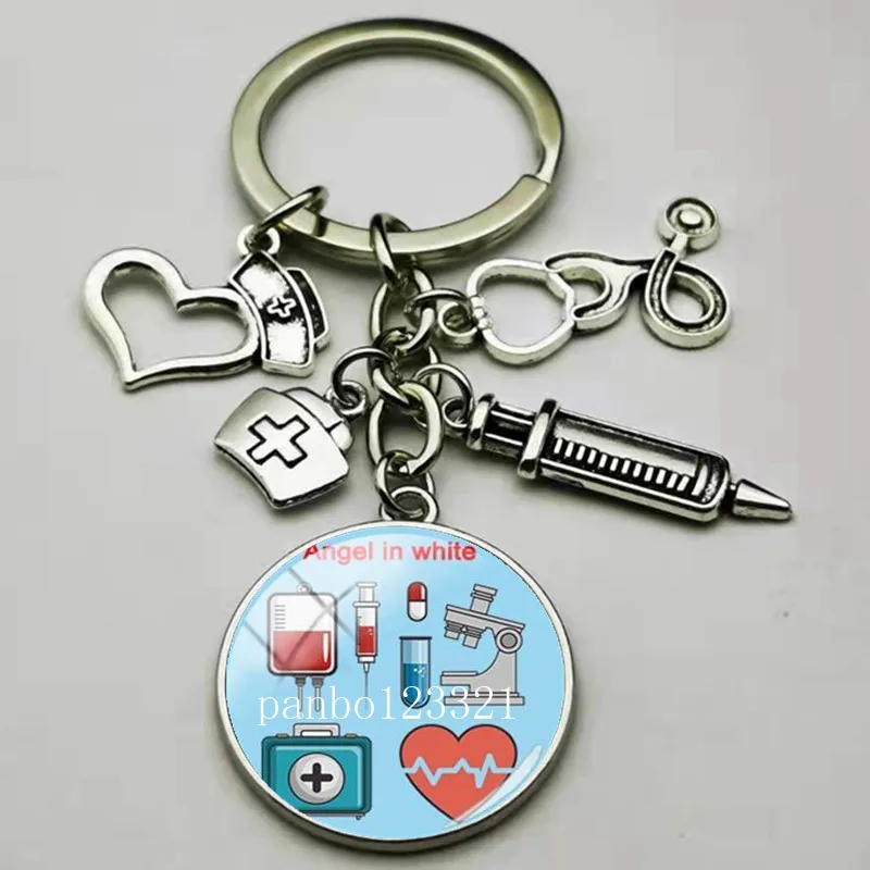 Portachiavi Per Infermiere Con Incisione "I'm A Nurse..." | Regalo Argento Inossidabile - 4