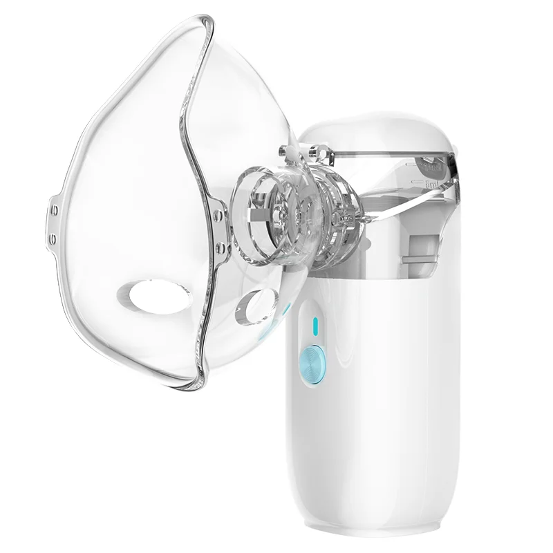 AiQUE Silent 3,7 μm tragbarer Mini-Vernebler, versandkostenfrei, medizinischer Ultraschall-Atmungseinhalator, mobiles Dampfgerät für laufende Nase – Detail 9