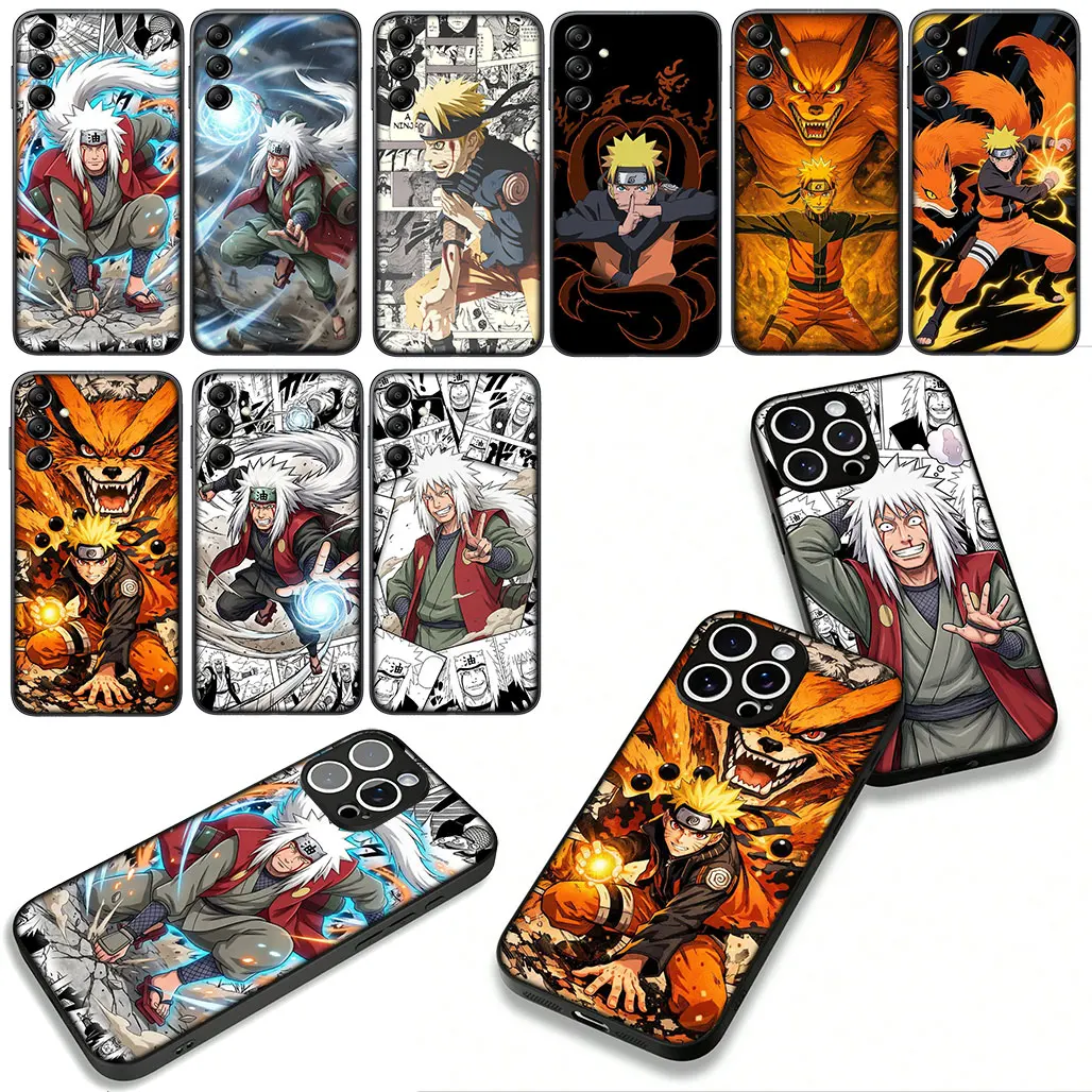 Cartoon Jiraiya Naruto Anime Phone Cover