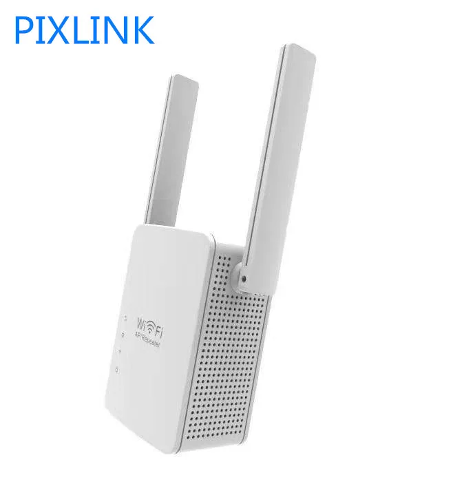 PIXLINK 2.4G Wireless Wifi Repeater 300Mbps Network Router Extender Signal Amplifier 2 Antenna Booster Access Point | Компьютеры и