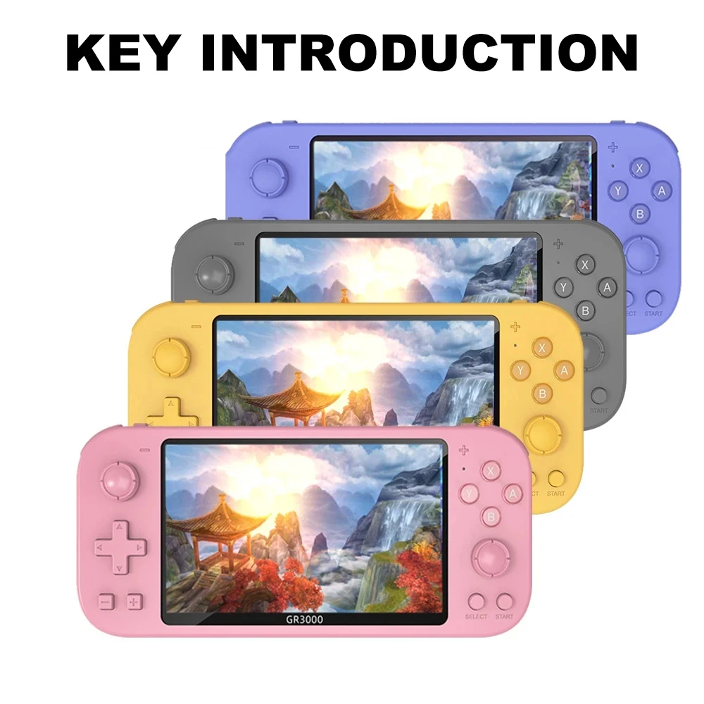 X20 MAX Handheld Video Game Console, 8G Construído em 2500 Jogos, 5.1 Polegada Tela HD, Retro, Melhor Presente para Crianças e Adultos