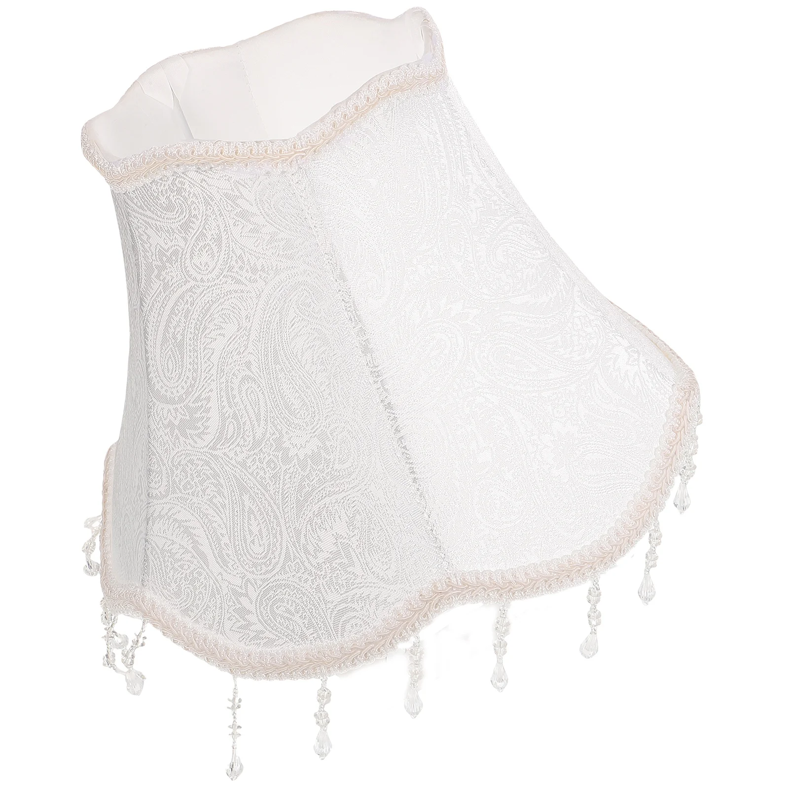 

Lamps Shade for Floor Fabric Lampshades Fringe European Style Hotel Chiffon by The Yard Cloth Iron Bedside Table