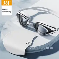 Myopia Prescription Swimming Goggles HD Anti-Fog Waterproof Women's Swimming Glasses with Degrees Adult Swimming Equipment