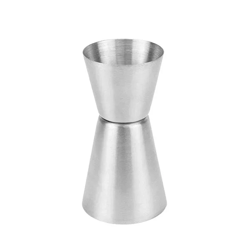 Party Cocktail Jigger 1oz/2oz 15/30ml Stainless Steel Dual Measuring Cup Wine Accessories