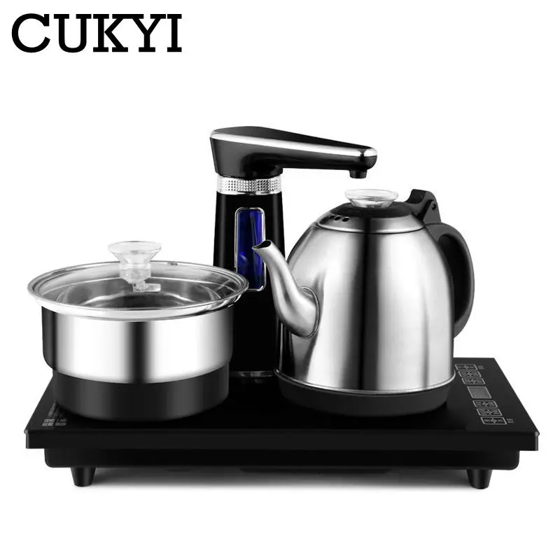 110V 220V Electric Kettle household Tea Pot Set Automatic Pump