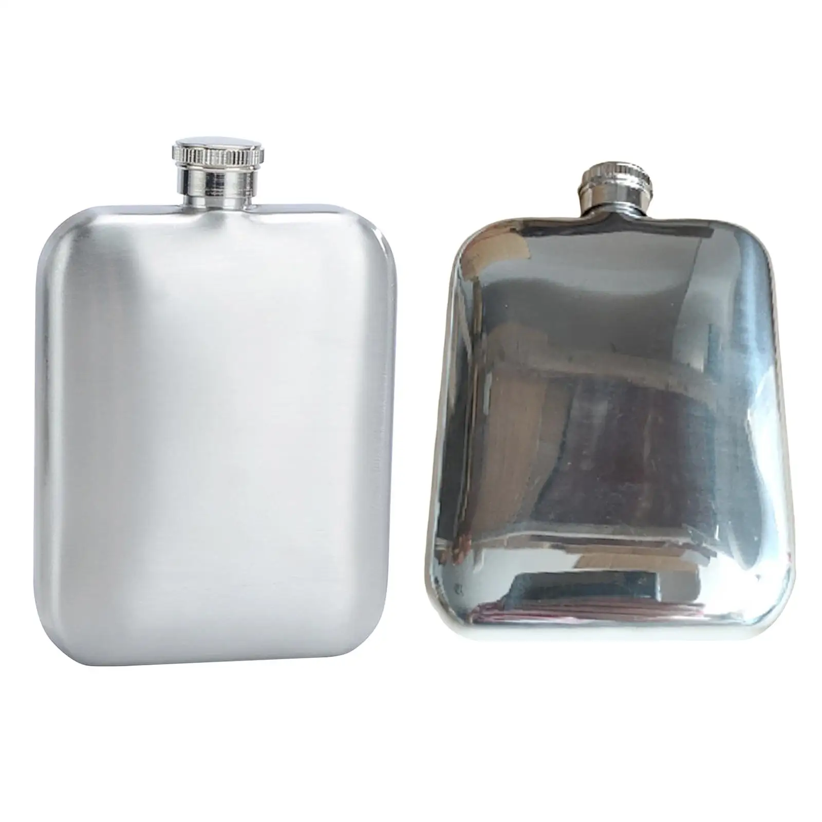 170ml Stainless Steel Hip Pocket Lightweight Bottle for Hiking Outdoor