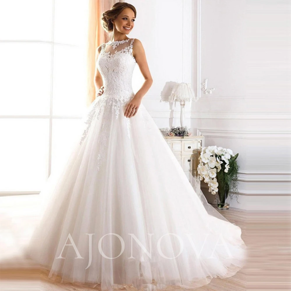 

White Tulle Wedding Dress Women's Luxury Party Dress Sweetheart A-line Elegant Gown Bride Dresses Wedding Dresses for Woman 2024