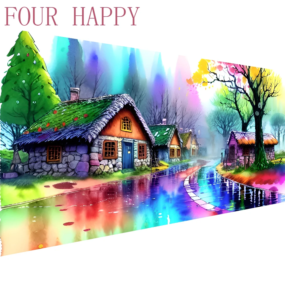 5D DIY Large Diamond Painting, Cross Stitch, Wall Art, Hanging Painting,  Full Round Drill, Embroidery for Home Decor - AliExpress