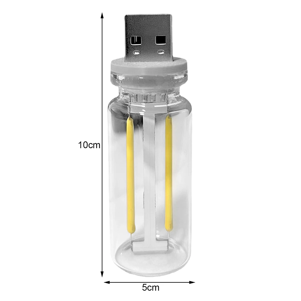 Retro Car Lamp Portable USB Plug in Mini LED Night Light Car Interior Ambient Lighting for Home Bedroom Decoration led night light
