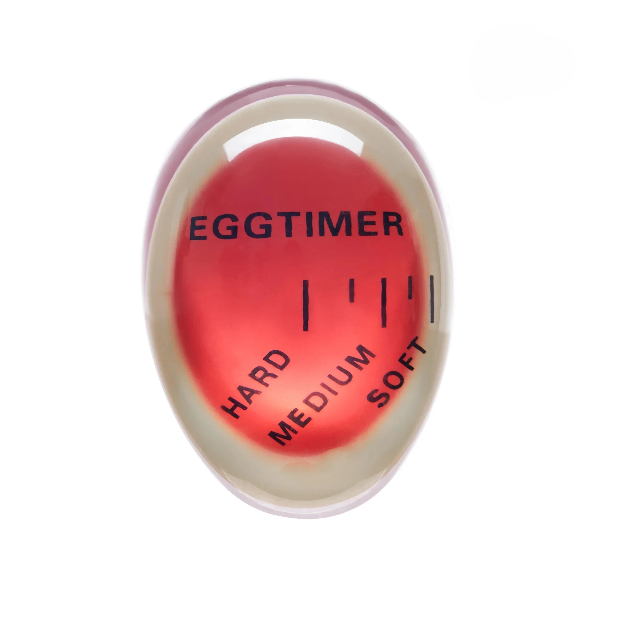 Egg Timer&Alarm Clock for Kitchen - Perfect Soft/Medium/Hard Boiled Eggs Decorative Cooking Tool with 3-Stage Doneness Indicator