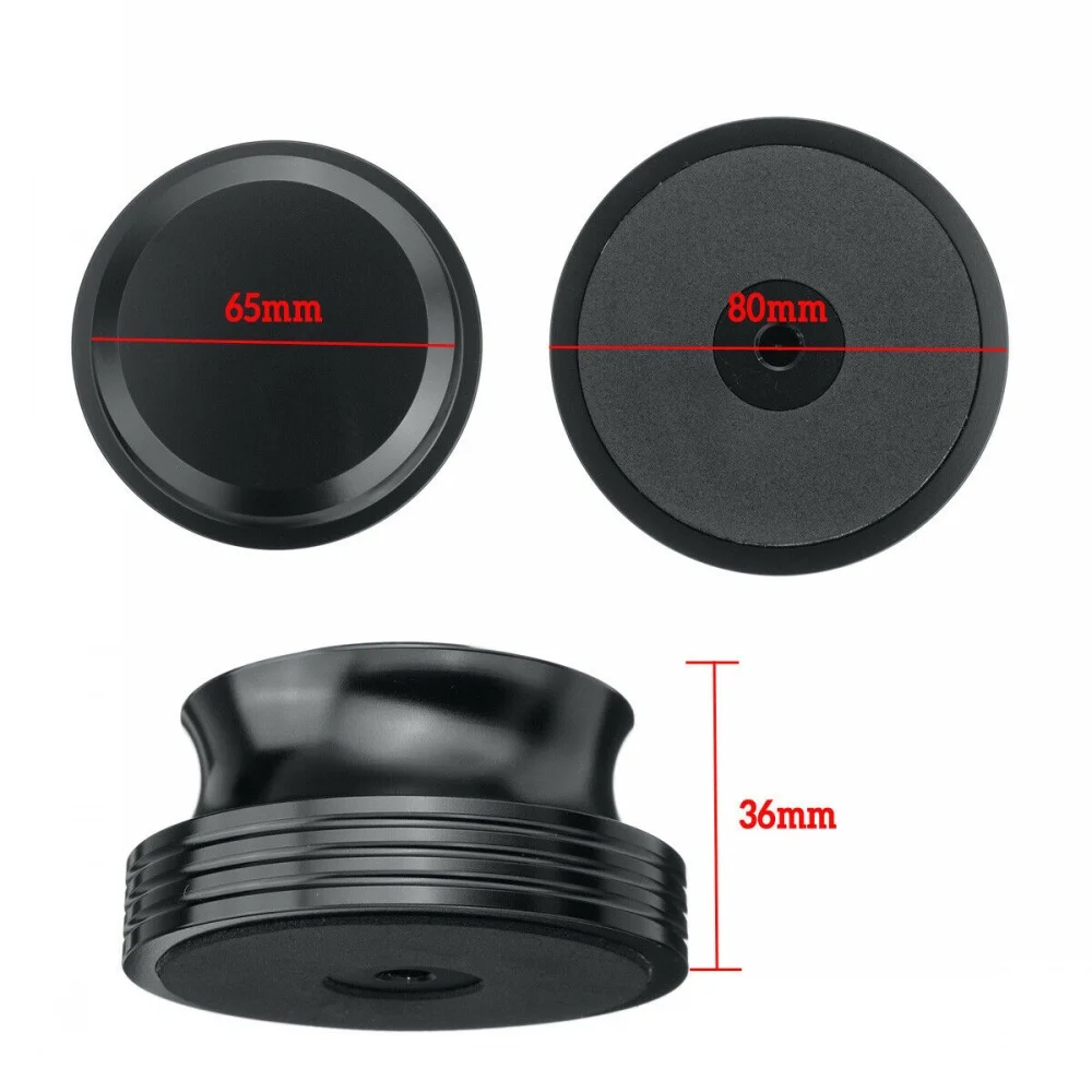 

HIFI Record Turntables Weight Stabilizer LP Vinyl Black Clamp Aluminum Metal Player Accessories