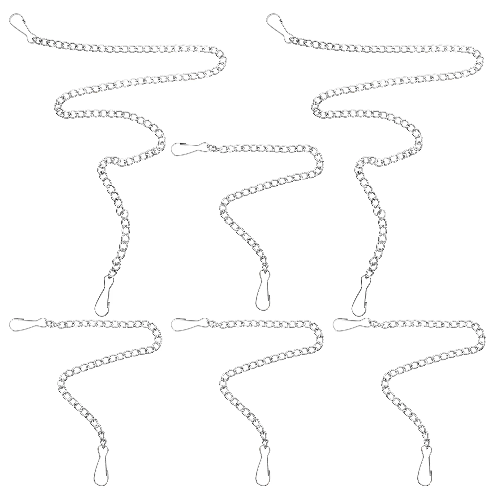 6pcs Hanging Chain Wall Hanging Plant Chain With Clasps For Home stainless steel chain steel chain