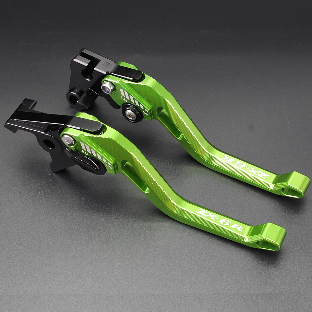 

Brake Clutch Levers For Kawasaki ZX 6R ZX6R ZX-6R 1995 1996 1997 1998 1999 Motorcycle Handles Lever With LOGO CNC