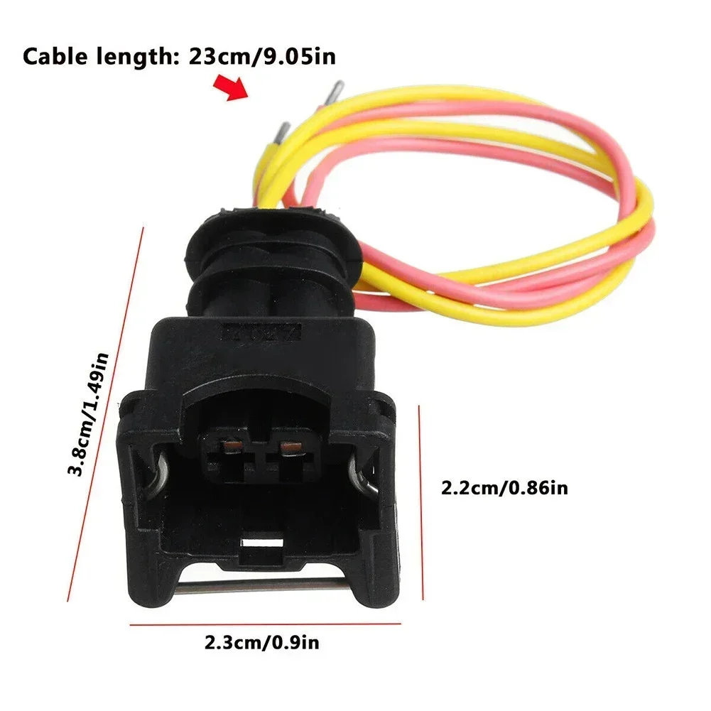 Fuel Pump 2 Pin Plug Wire Harness Connector for Webasto-Eberspacher Heater Air Diesel