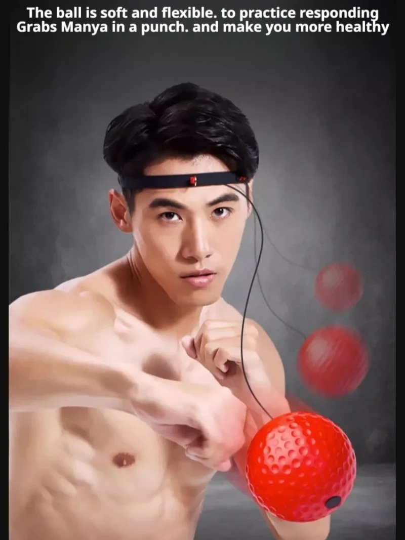 Boxing Reflex Ball Set Children's Combat Stress Relief BallMagic Speed BallAdult Aptitude Training Fitness Exercise