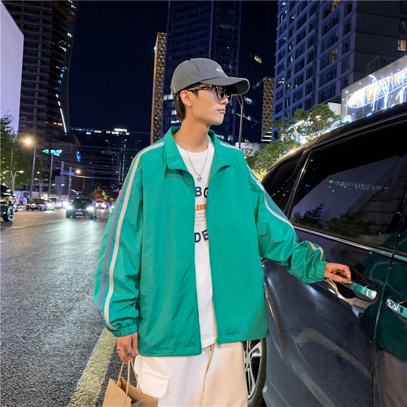

Sun-proof Lightweight Bomber Trench Coat Men's Summer Thin Casual Clothes 2022 New Windproof Varsity Jacket
