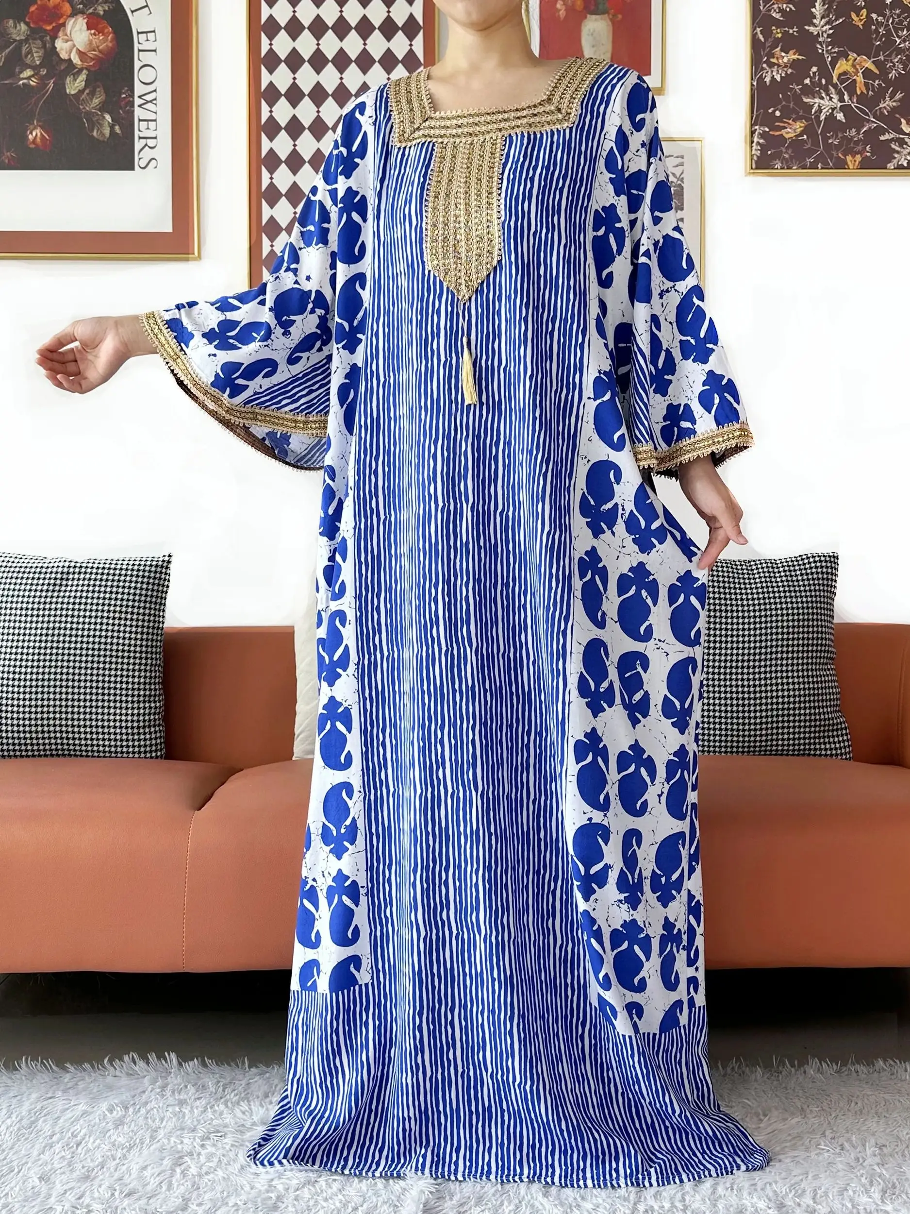 women elegant abaya dress Elegant Abaya Outfit – ABAYATMUNA main image 0