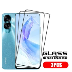 Premium Tempered Glass Screen Protector for Huawei Honor 90 Lite - Full Coverage, 9H Hardness, HD Clarity (1/2/3/4-Pack Options) (2 Front Glass)