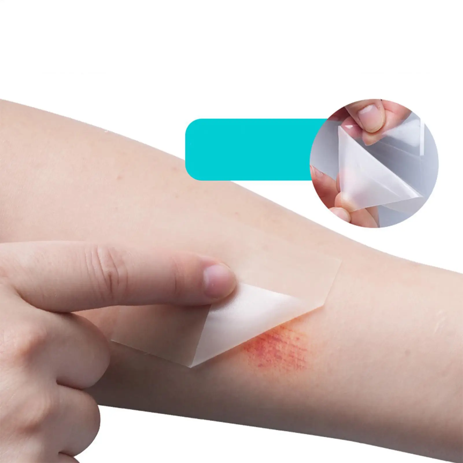 5cmx3m Hydrocolloid Roll For Wound Care Hydrocolloid Patch Bandages With Self-Adhesive, Bed Sore Bandages, Highly Absorbent