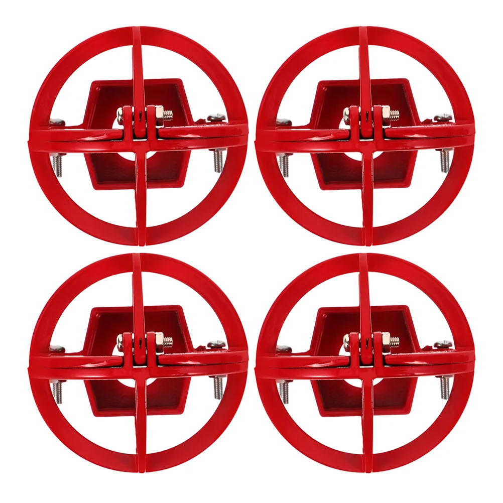 4 Pcs Alert Sprinkler Head Protective Extinguisher Covers for Ceiling Towel Car