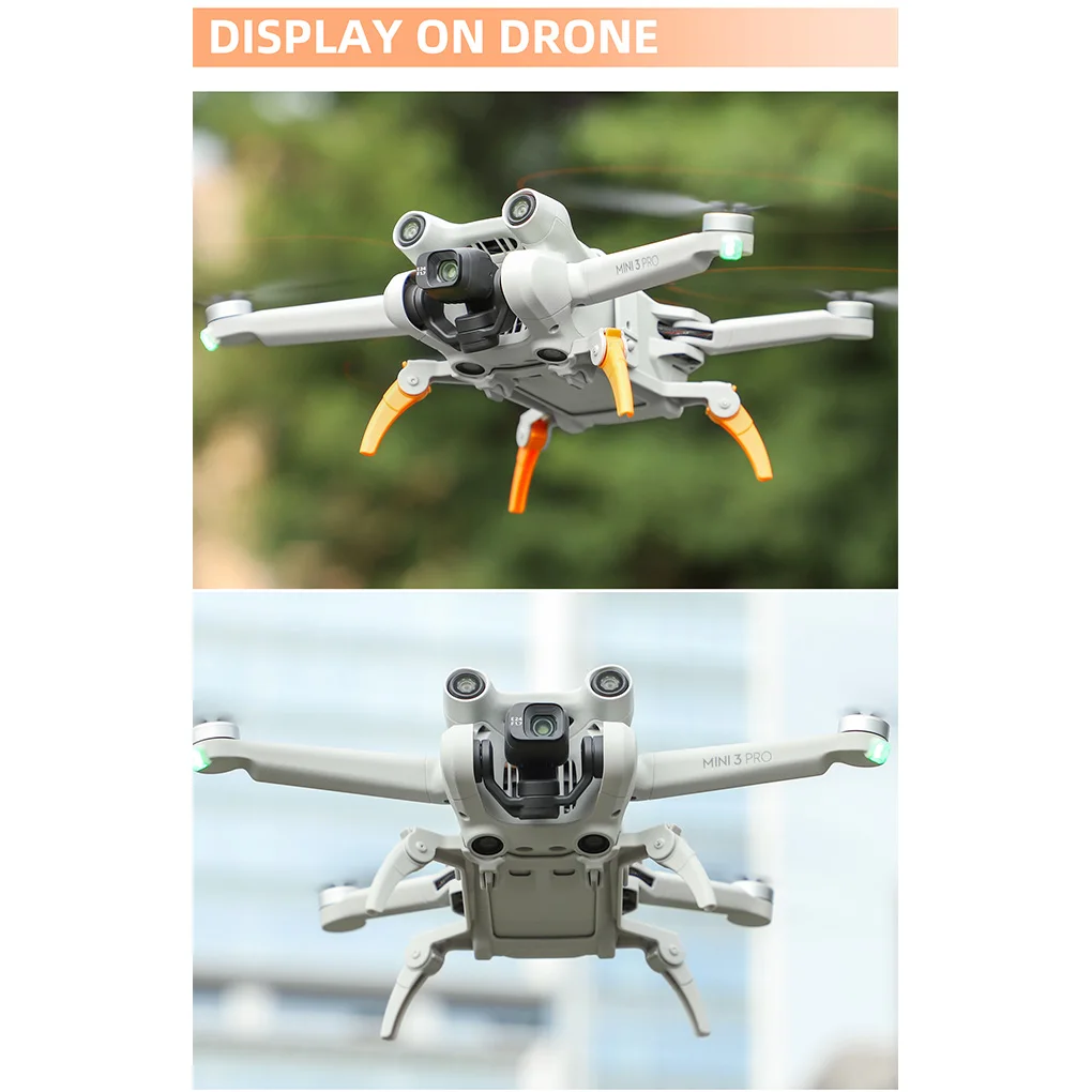 

Выдвижная подставка для шасси, выдвижная Нескользящая ножка, быстросъемная деталь для DJI Mini 3 Pro