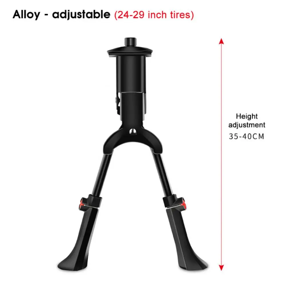 Description Picture 4 of itemDouble Leg Kickstand Stand Bike Center Mount Foldable Heavy Duty Adjustable MTB Bike Kickstand Foot Support Dual Leg