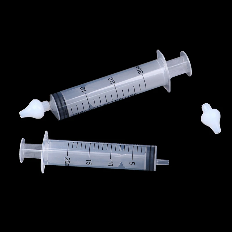 2/4Pcs Professional Syringe Nasal Irrigator With Syringes For Baby Infant Safe Nasal Cleaner For Newborns Infants Nose Cleaner