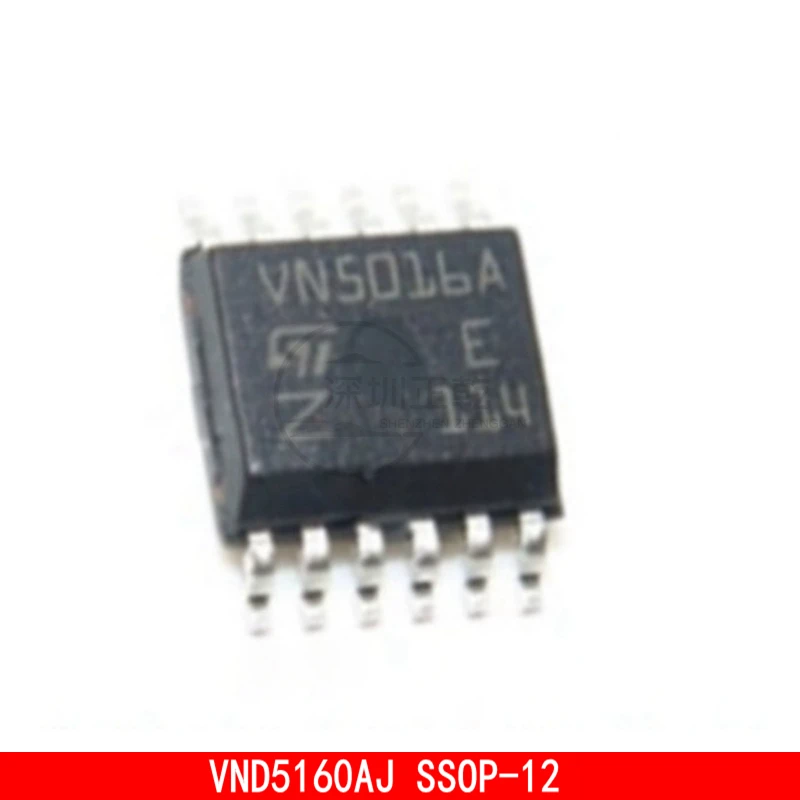 1-10PCS VN5016AJ VN5016AJTR-E HSSOP-12 Power electronic switch chip 1 30pcs 100% new original vn7003alhtr vn7003alh vn7003al vn7003l package octapak 7 power electronic switch chip