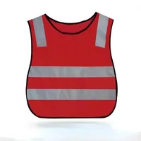 Gilets réfléchissants de sécurité nocturne pour enfants étudiants, gilet d'avertissement de circulation routière pour enfants, gilets réflecteurs réfléchissants, veste de vêtements 6