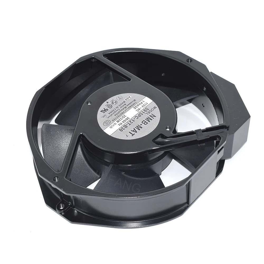 Quadro de Alumínio para Nmb-mat Ventilador de Refrigeração de Alta Velocidade Ferramenta de Inserção Novo 5915pc12t-b30 Ac115v 35 w 32w 172*150*38 mm 5915pc20t-b30 200v - Imagem 4