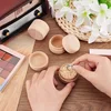 1-5pcs Wood Handmade Jewelry Box Small Round Wooden Storage Box Jewelry Rings Earrings Necklaces Storage Container Case With Lid 4