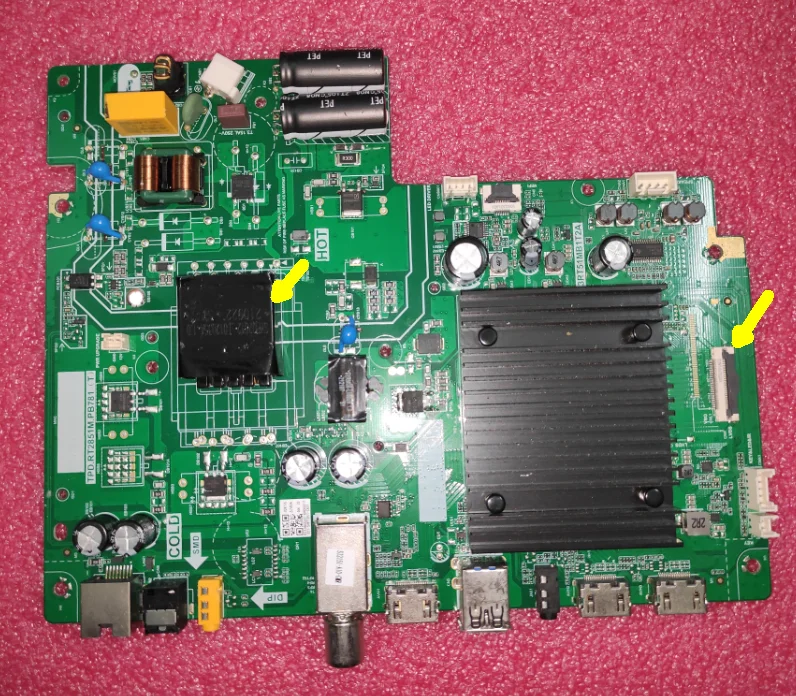 

Free shipping!! TPD.RT2851M.PB781（T）） 3RT51MB1T2A Three in one TV motherboard 16G memory WiFi network motherboard