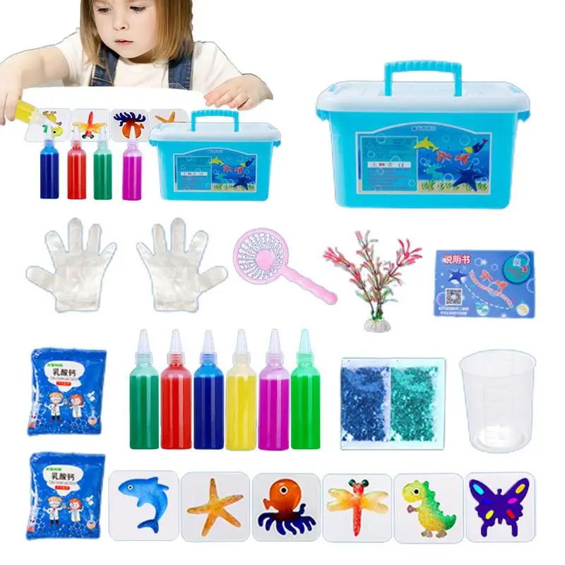 2023-new-magic-water-elf-toy-kit-children-handmade-diy-sea-creature-toys-creative-3d-magic-water-sprites-toy-for-kids-boys-girls