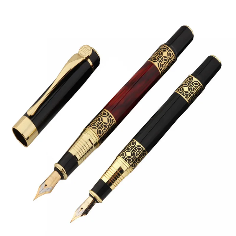 lassical Metal Black Fountain Pen Converter Calligraphy Pens for Writing  Drawing Journal Business Gift Pens