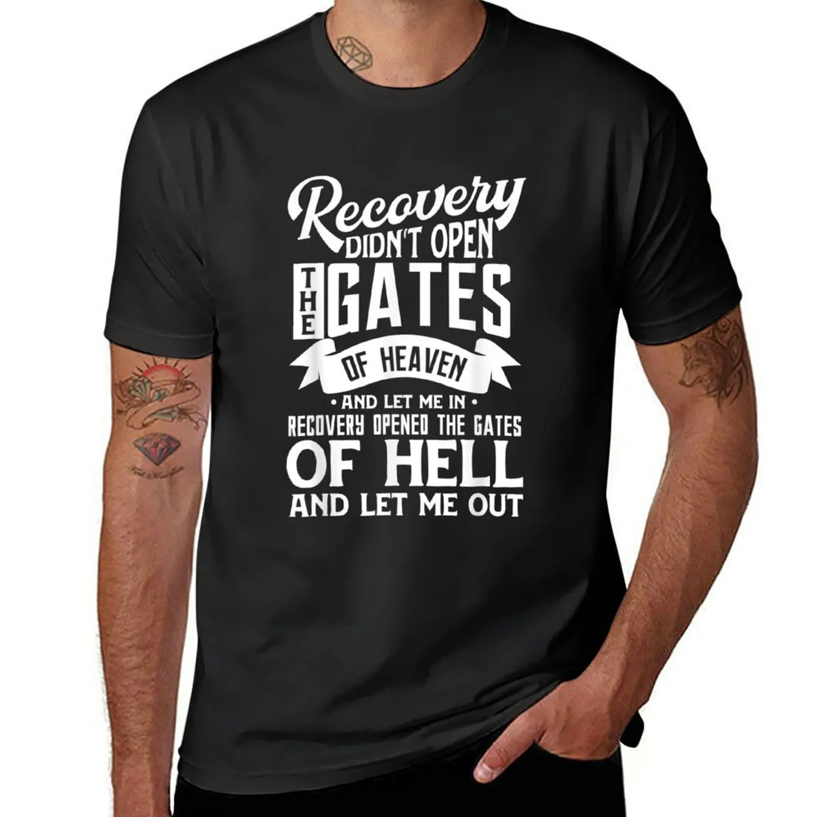 

New Drug Addiction Recovery Quote Sobriety 12 Steps AA T-Shirt Short t-shirt T-shirt for a boy mens t shirts pack