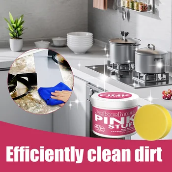 Multi-Purpose Kitchen Cleaning Powder – Heavy-Duty Scouring Paste for Stove, Oven, Range Hood, Sink & Stainless Steel 1