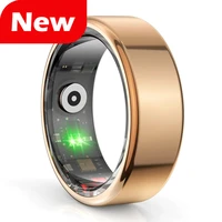 R02 Smart Ring Military Grade Titanium Steel Shell Health Monitoring IP68 & 3ATM Waterproof Multi-sport Modes 1