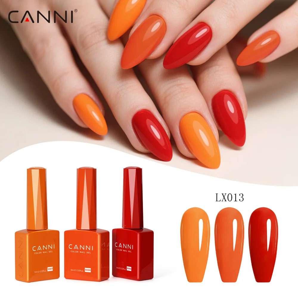 3 Stück CANNI Nagelgelpoliermittel TPO-FREI HEMA-FREI Wunderschöne Farbe Rundpinsel Glatte Textur Semi Permanent Nagellack Soak Off – Detail 5