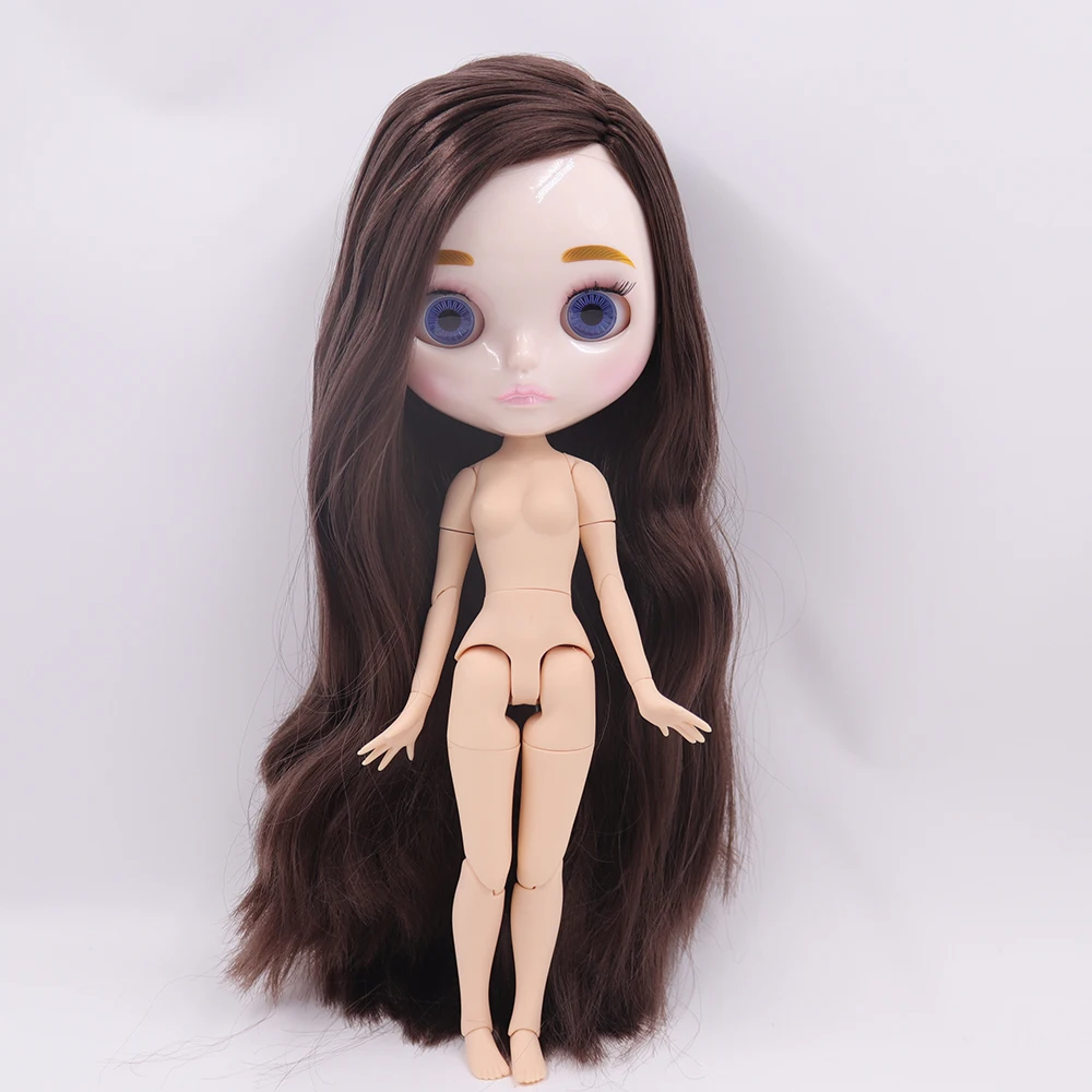 ICY DBS Blyth Doll 1/6 Joint Body 30CM BJD toys Natural shiny face with extra hands AB DIY Fashion Dolls girl gift 3